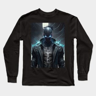 Cyber Dark Men Long Sleeve T-Shirt